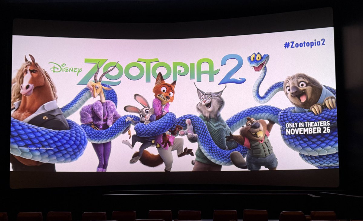 GratThemeParks's tweet image. I was wrong. It was good. #Zootopia2 @DisneyAnimation