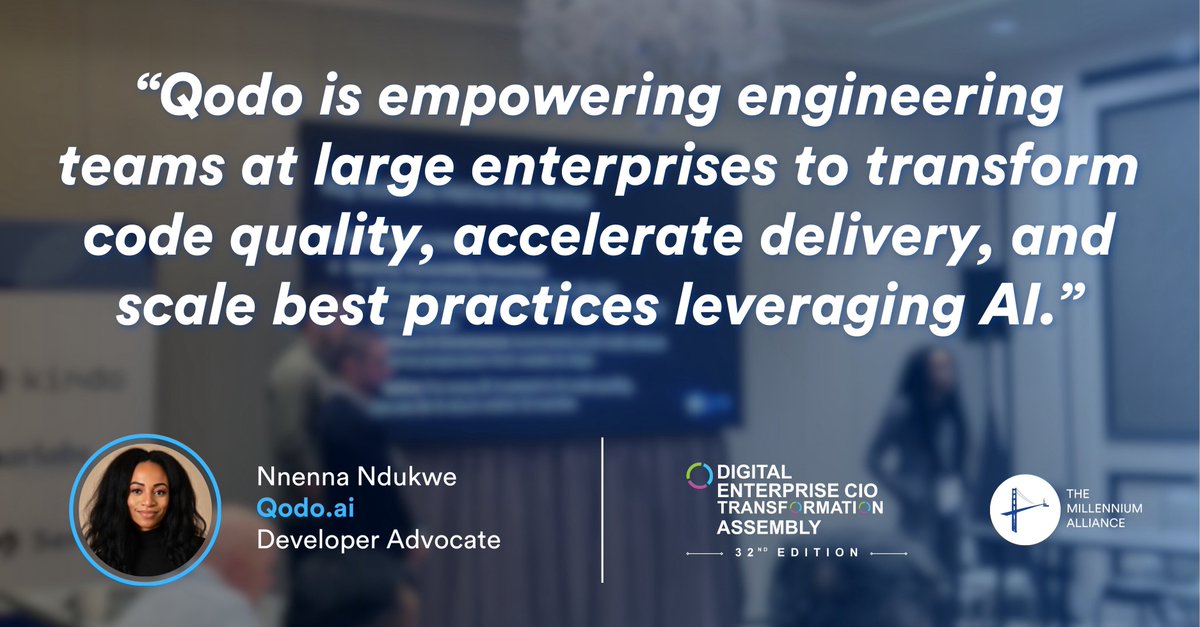 My colleagues and I collaborated well on this 🙏🏽 amazing teaming up with 2 of our Sales leaders for an engaging workshop on code quality with AI to executives.

This was a great, interactive discussion.