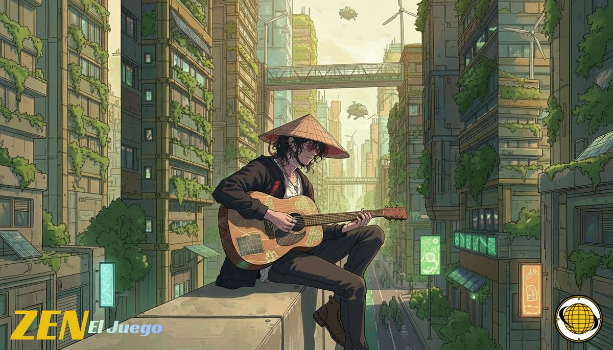 New album! I have a lot of music crafted for some of the best IPs in the space.
This time I’m bringing you a Spanish acoustic-trap project, exploring the idea that life is a game, a simulation you can learn to play better. 

IP used: <a href="/NFTDaizen/">DAIZEN</a>
Listen here
youtu.be/5PUUgvTDDMs?si…