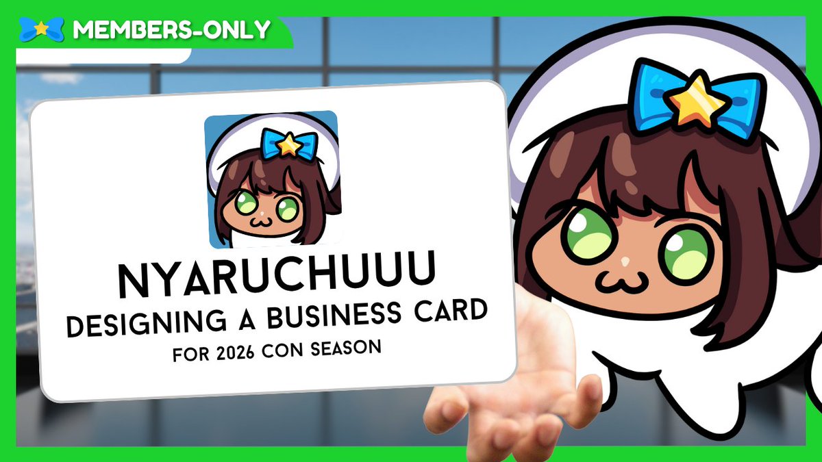 Members Help Design 2026 Business Card 💼
⏰3 PM PT | 6 PM ET