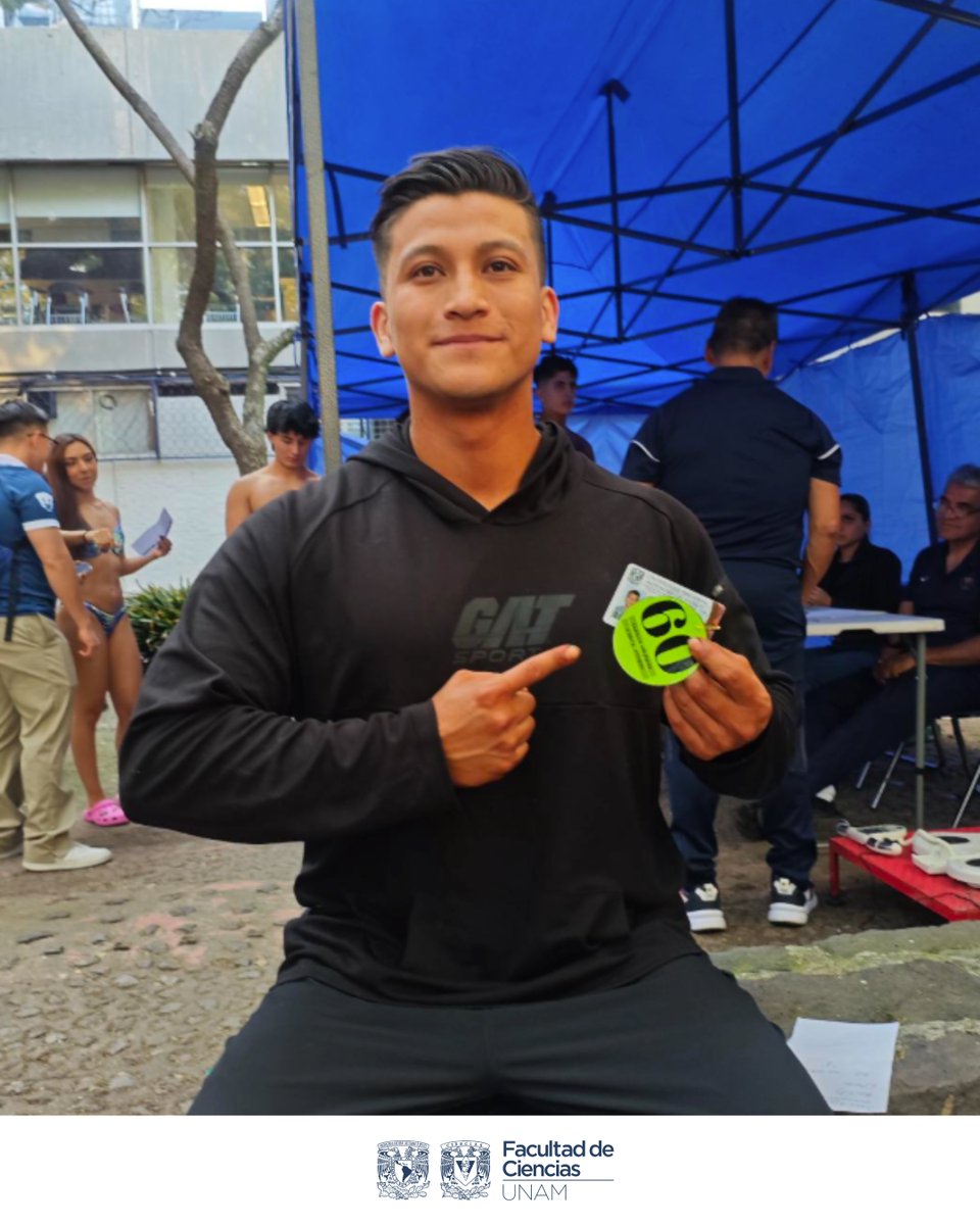 fciencias's tweet image. 💪 ¡Felicidades a José Ángel Romero González, estudiante de Física!

Ganó medalla 🏅 en la categoría +80 kg Avanzado del Clásico Mr. Puma 2025.

✨ “Fue especial porque por primera vez mi familia me vio competir en vivo.”

#OrgulloCiencias #OrgulloUNAM