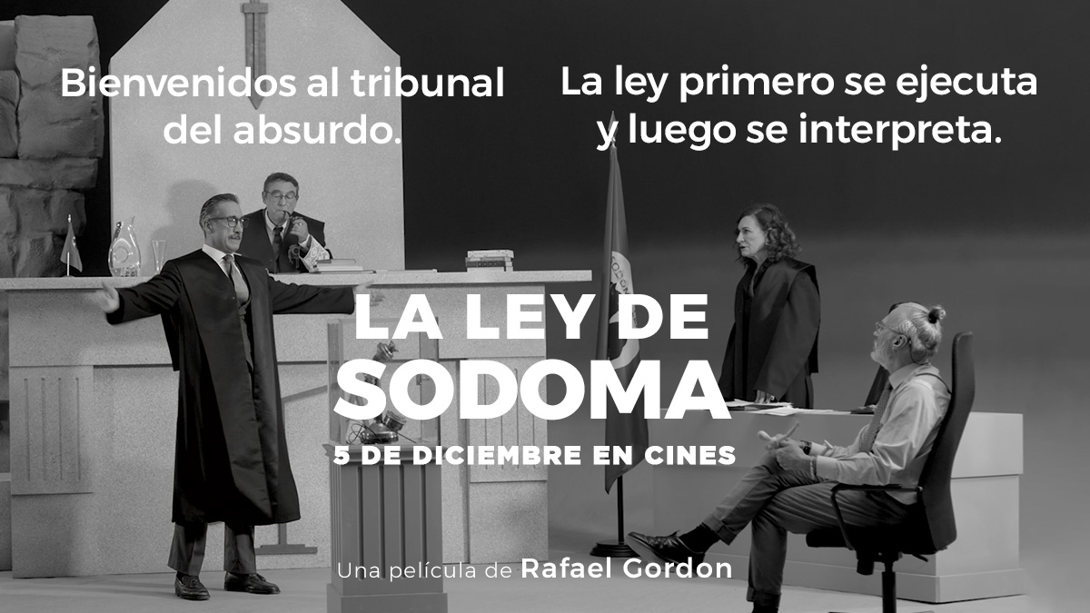 PiramideFilms's tweet photo. 🎬🎓Estreno en cines el 5 de diciembre. LA LEY DE SODOMA donde todo el mundo tiene derecho a la presunción de culpabilidad.
@GolemMadrid @Screenboxlleida @cinecasablanca @cinemamalda @CineEmbajadores @cinesabc @CineBaix @SadeCines https://t.co/240Rrmiq7d