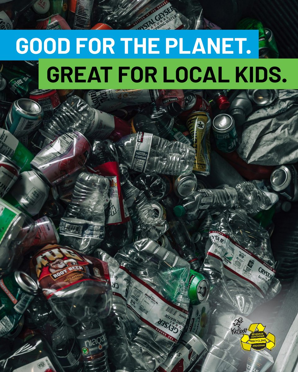 KidSportRecycle's tweet image. Make your empties matter! 💚

Your everyday recycling can create extraordinary moments for kids. From first goals to first wins, every donation helps kids get in the game. ⚽🏒

Text or call 403-680-8776 to schedule your free pick-up! 

#SoALLKidsCanPlay #YYCCommunity #YYCSports