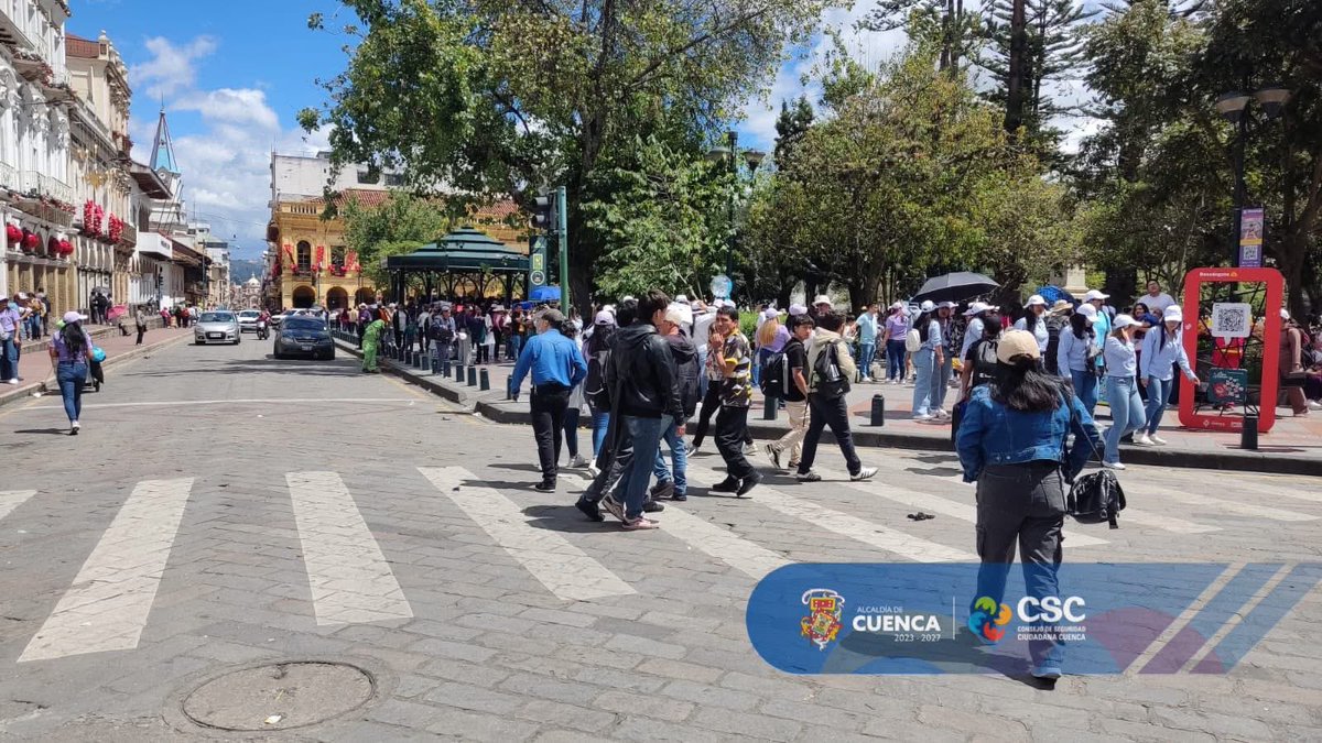 CSC_CUENCA's tweet image. Finalizó con éxito el Desfile por el 80.º Aniversario de la Unidad Educativa del Milenio Manuela de Garaicoa.

De principio a fin, mantuvimos un monitoreo permanente del evento con nuestros sistemas de videovigilancia y unidades móviles.

📍 No se presentó ninguna novedad.