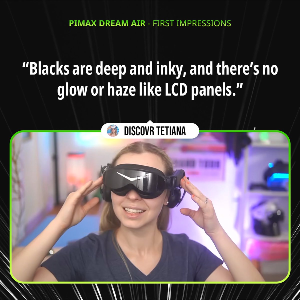 Dream Air Micro-OLED first impression by DiscoVR Tetiana
Full video: youtube.com/watch?v=XcGyT4…