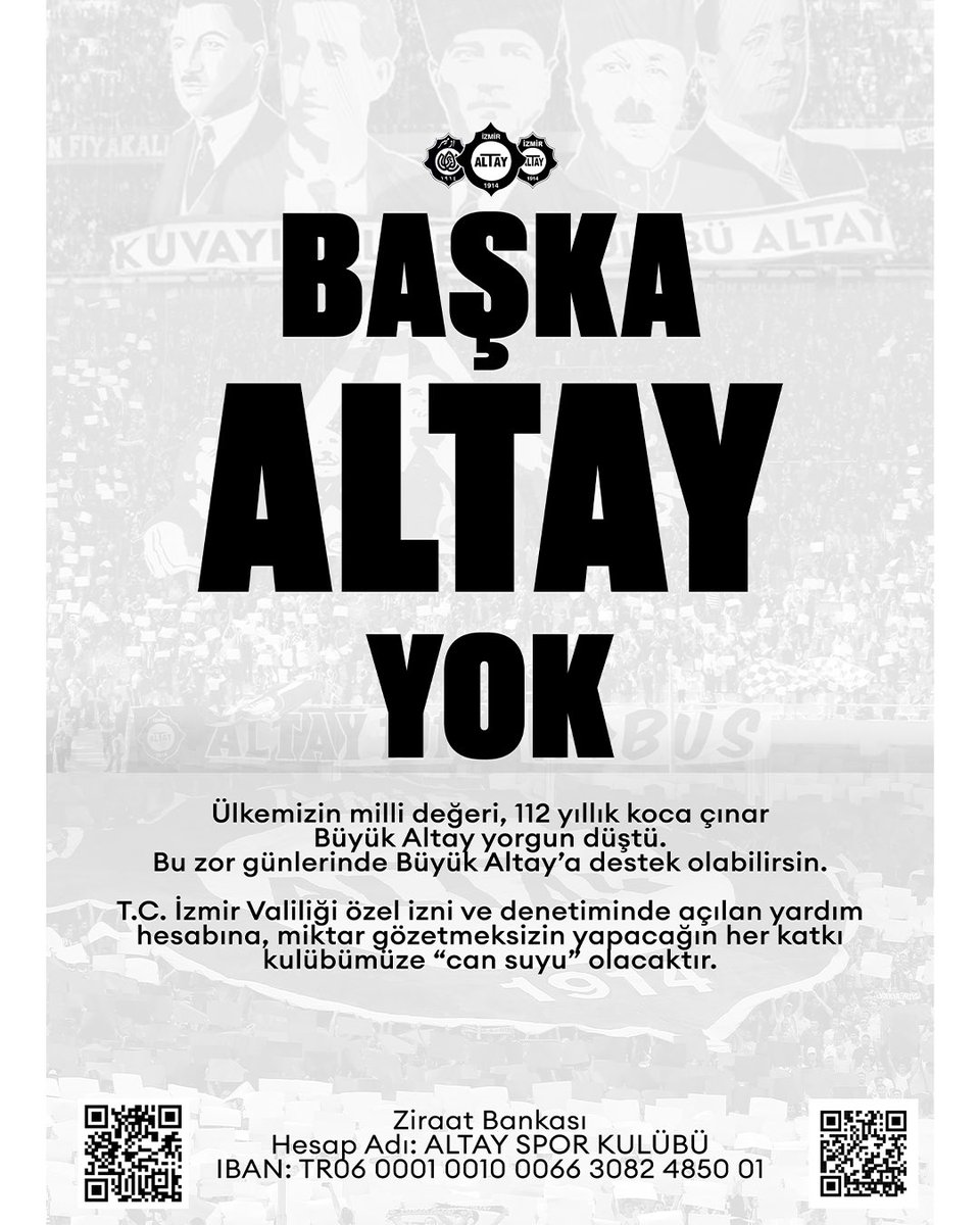 Armamız için, tarihimiz için, geleceğimiz için omuz omuza verip Büyük Altay’a sahip çıkma zamanı. Birlik olursak aşamayacağımız engel yok. #BaşkaAltayYok
