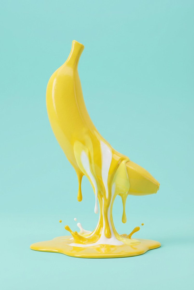 PromptSin's tweet image. Taste the sunshine! 🍌✨ Dive into a burst of flavor—grab a banana today! #HealthySnacks #Freshness