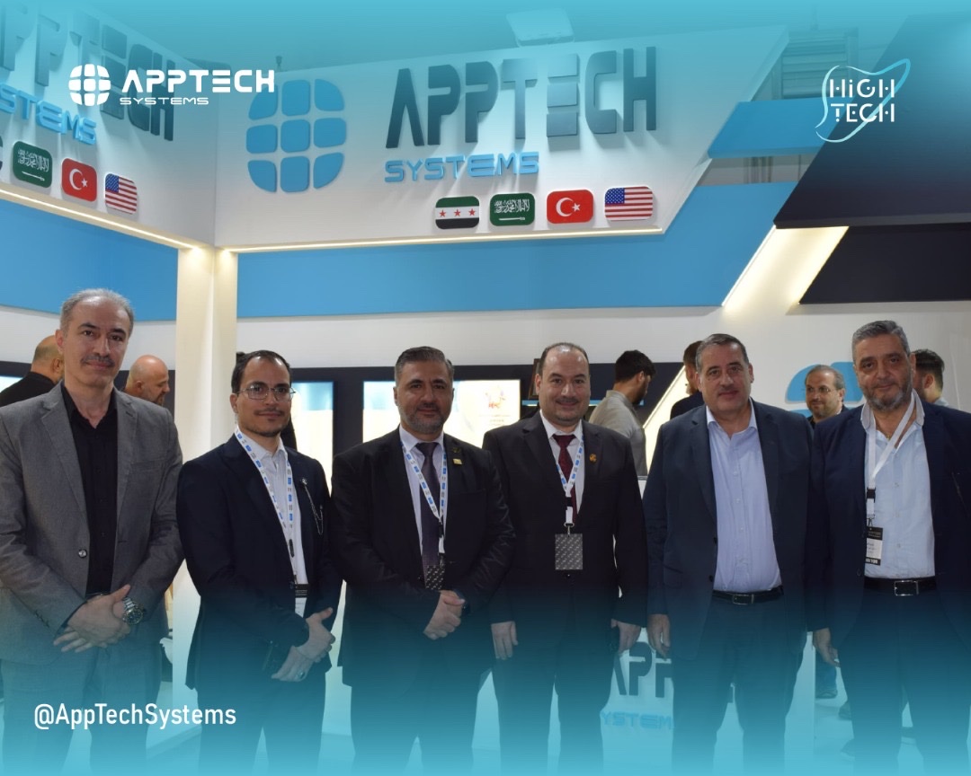 ApptechSystems's tweet photo. نواصل في اليوم الثالث مشاركتنا في معرض هايتك، وسط تفاعل مميز من الزوّار والشركاء المهتمين بحلول Apptech Systems التقنية.
سعداء بهذا الإقبال ونتطلع لمزيد من اللقاءات والنقاشات حول مستقبل التحول الرقمي.

#HiTechSyria #ApptechSystems #Technology https://t.co/LWaOKmIxoc