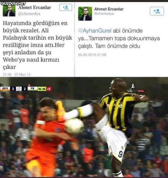 Galatasaraylılar sallainin pozisyona bişey yok diyince kafada canlanan sahne