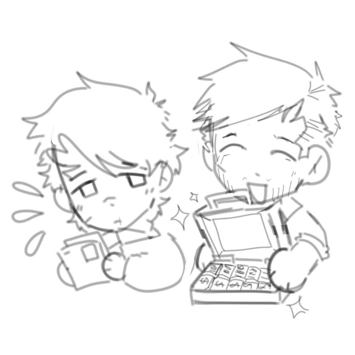 pantherwashere_'s tweet image. “钱够不够？我可以给你多一点！”

“。。。我不需要。。。”
#phillipgraves #graves #CoDFanart #codmw2 #MWII #cod #CallofDuty