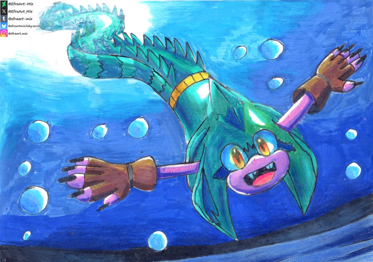 EfraArt_Mix's tweet image. The Year of the Snake... And the zodiacal season of the Scorpion... combined
Pedro the Scorpio-Naga&apos;s Time to Shine 🐍🦂💚

#SonicFCs
#SonicOCs
#traditionalart
#SonicTheHedgehog