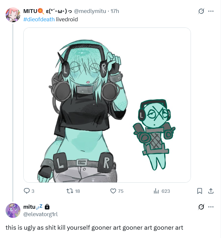 medlymitu's tweet image. Um? if you dont like it you can just scroll.