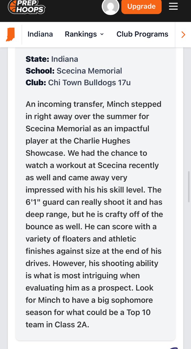 boomerminch's tweet image. Pre season evaluation/write up from Prep Hoops