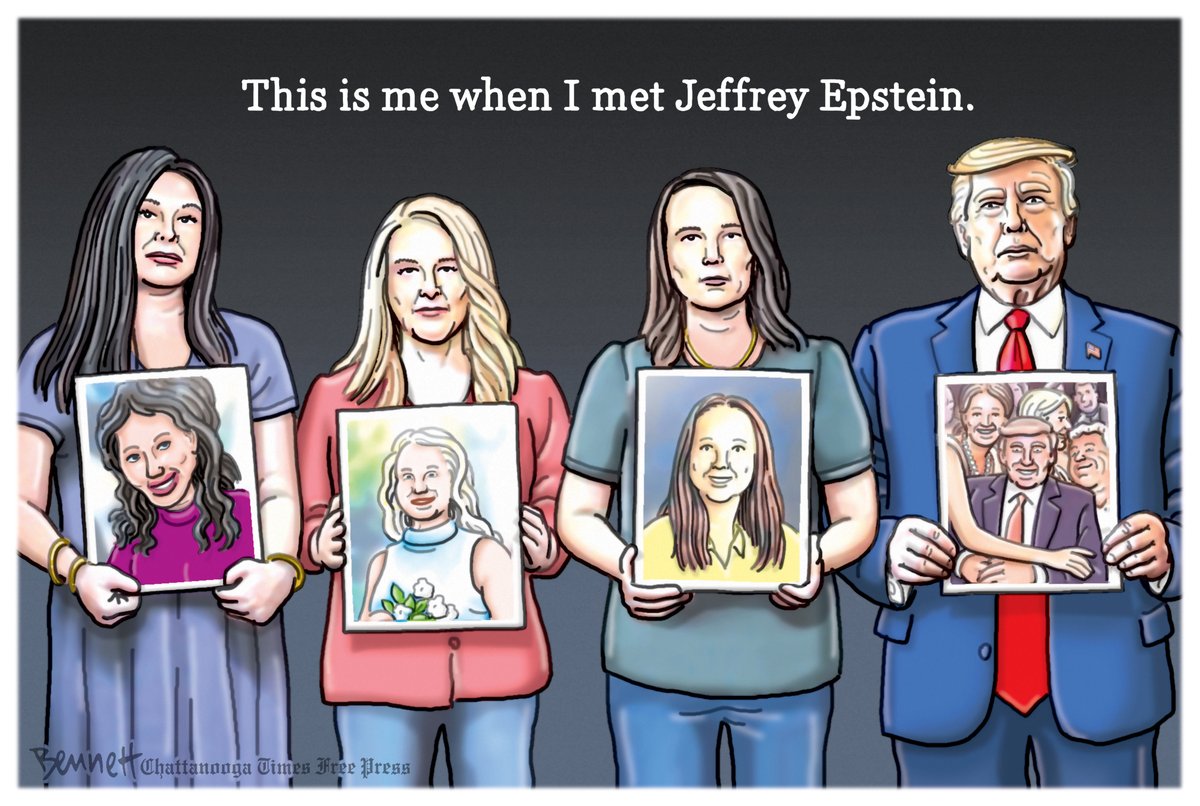 BennettCartoons's tweet image. 11/23/2025- This is Me #ReleaseTheFiles #JeffreyEpstein #EpsteinFiles #EpsteinTrumpFiles #Trump timesfreepress.com/news/2025/nov/…