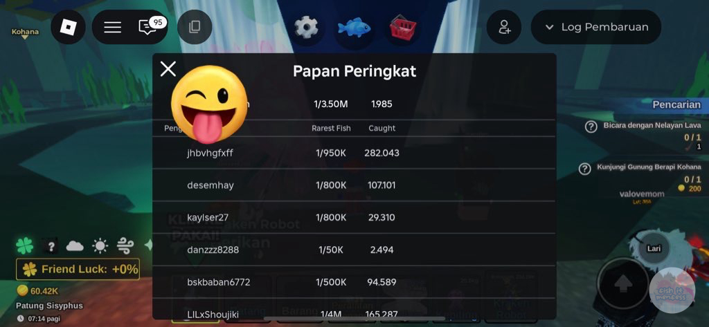 fishitfess's tweet image. w4jAr g4K cAuGhT S3g1nI d4pEt 2 sc 😹😹 fish!