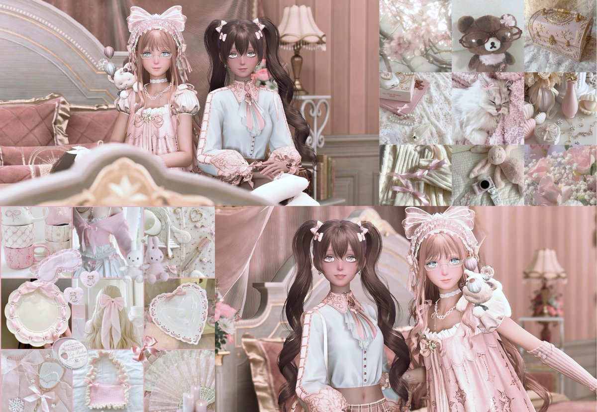 Pinterest mood board inspired w/ <a href="/NikkisInfinity/">Nikki’s Infinity 🐉</a> 🧸⋆ ˚｡⋆୨୧˚