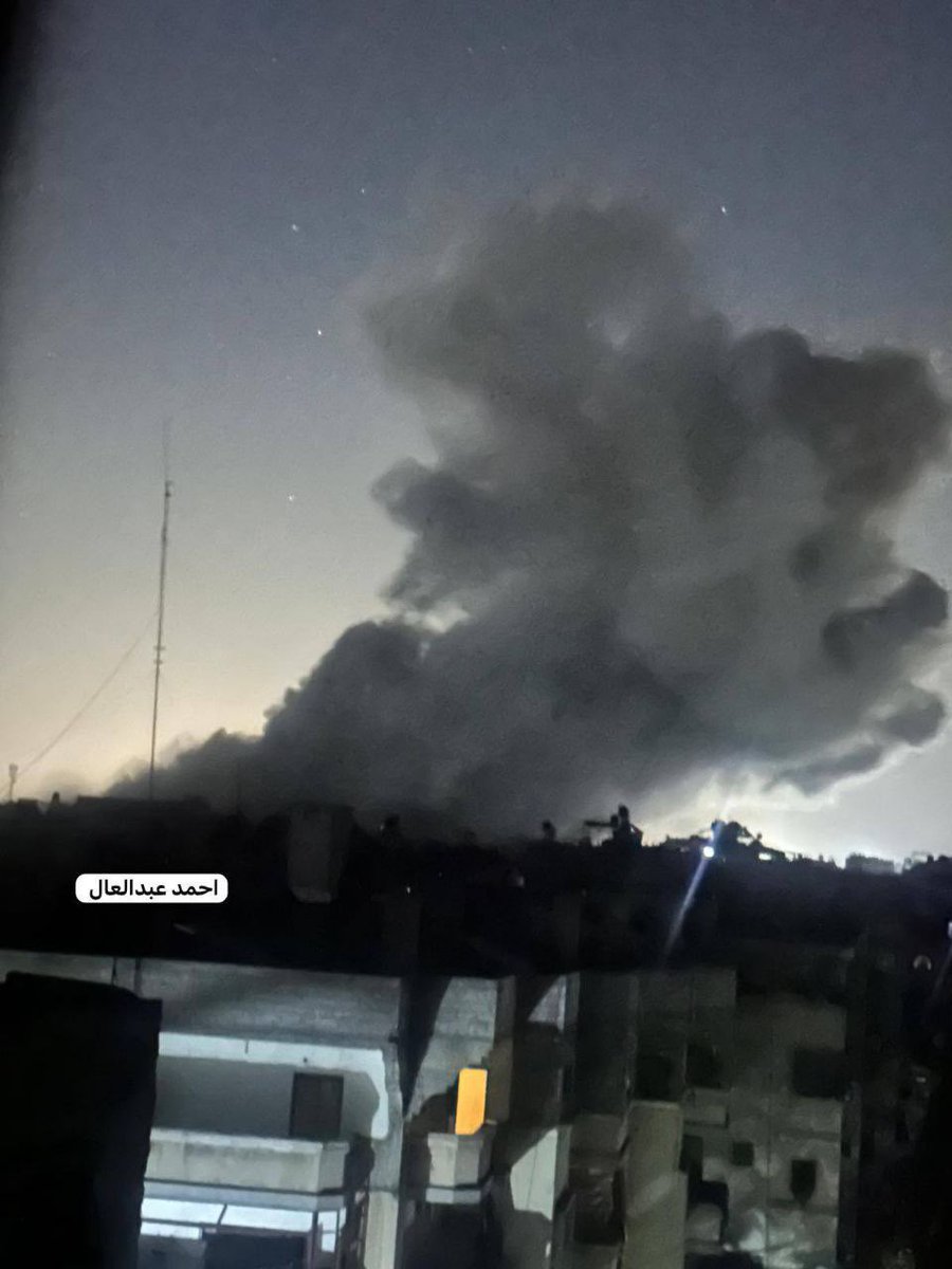 Israeli aircraft are carrying out airstrikes southeast of Khan Yunis city, in the southern Gaza Strip.