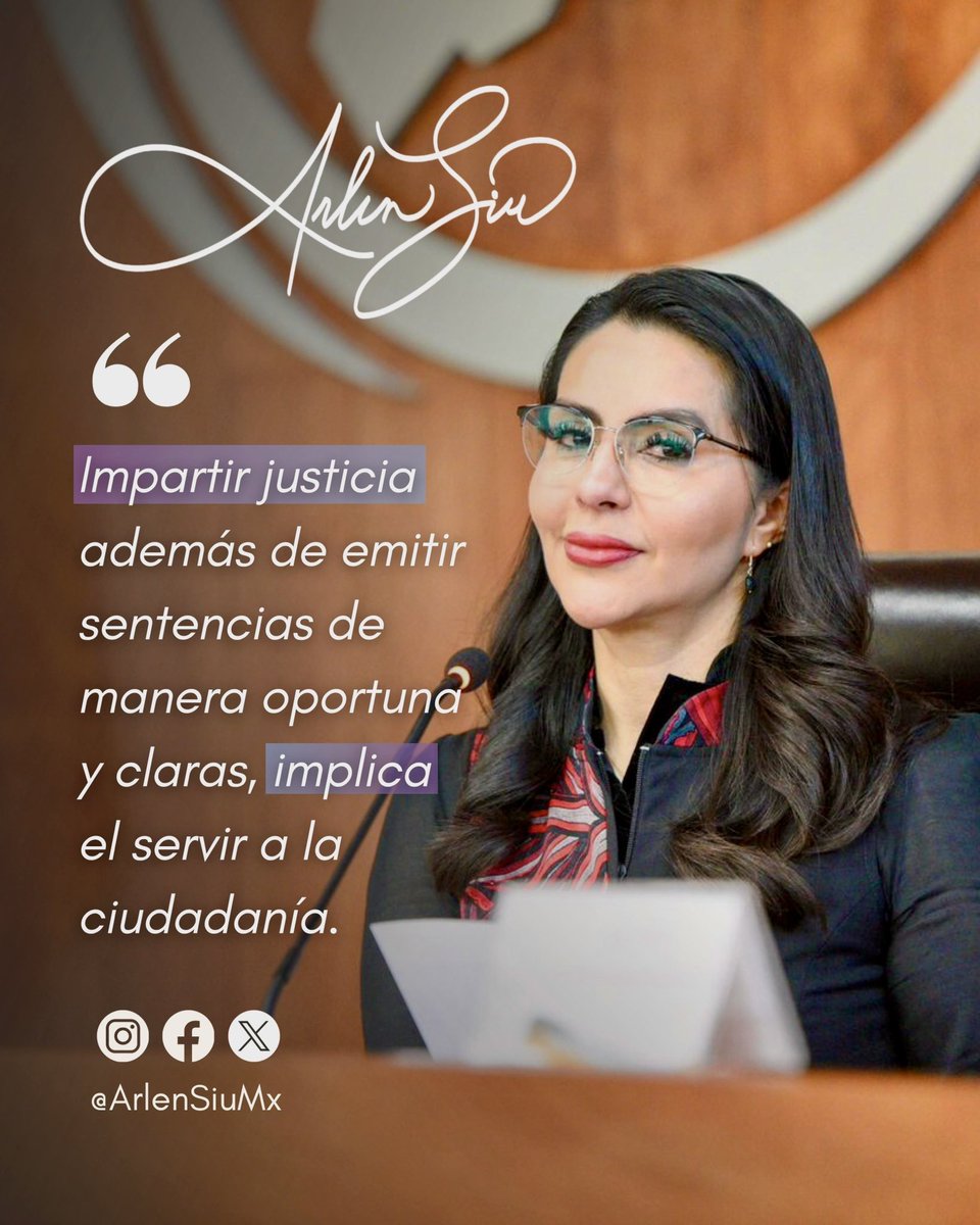 📍Construir confianza ciudadana debe ser uno de nuestros principales propósitos, siendo en todo momento un Tribunal cercano y al servicio de la ciudadanía mexiquense ⚖️

💡Extraordinario fin de semana.
#ArlenSiuMx 🫶🏻💜 
#MagistradaElectoral 🗳️⚖️ 
#JusticiaCercana ⚖️  
#Democracia