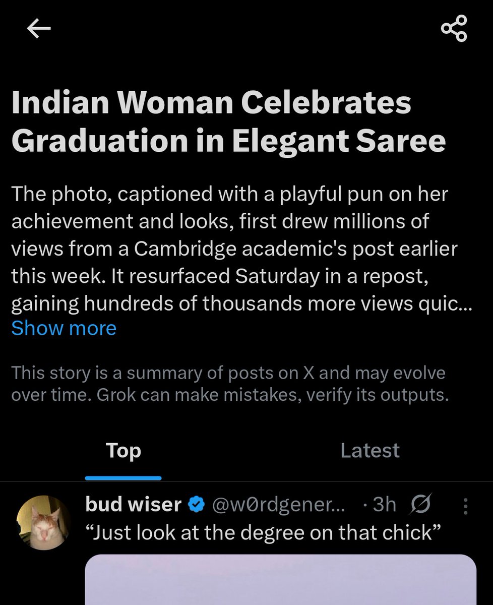 manojdotdev's tweet image. After avoiding her for a number of times , now she is on my news page too