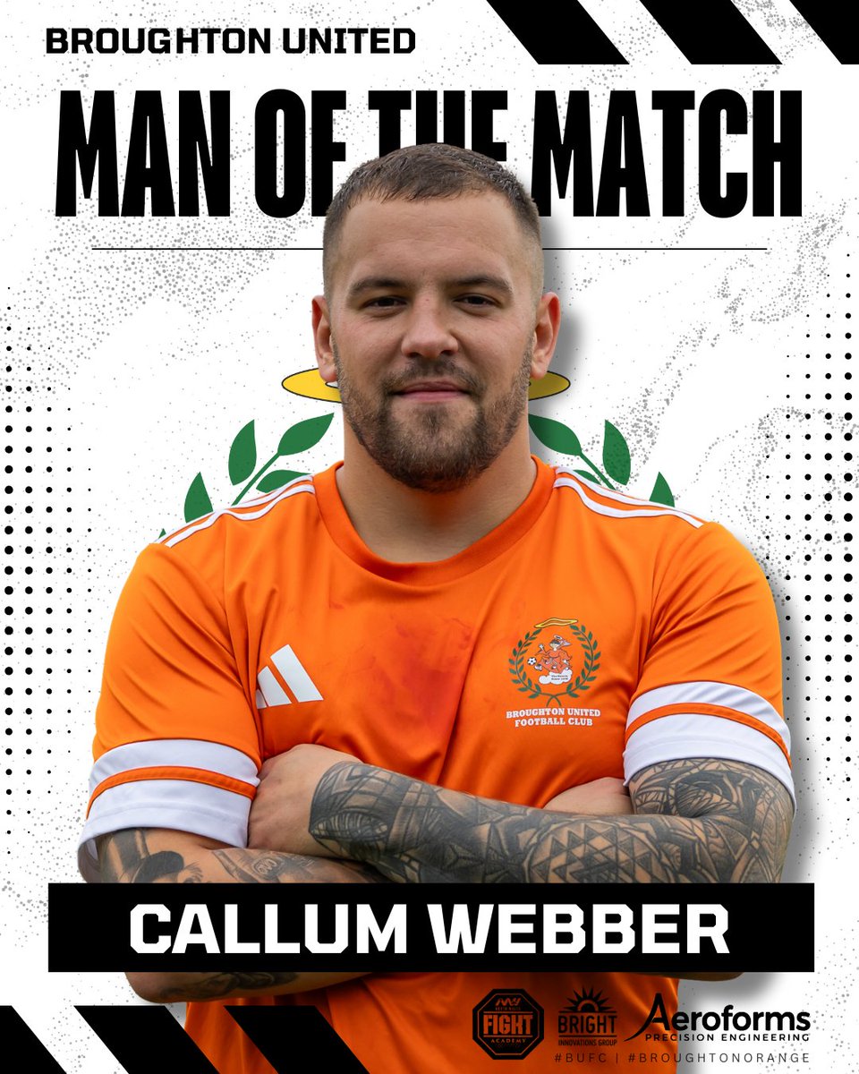 ⚽️ | The lads extend their lead at the top of the table with a routine win this afternoon👏

Goals from today's MOM, Callum Webber (x2) &amp; James Rutter helps extend the gap at the top to 8 points😱

We return to Ruabon again next weekend in the cup🏆

#BUFC⚽️ | #BroughtonOrange🟠