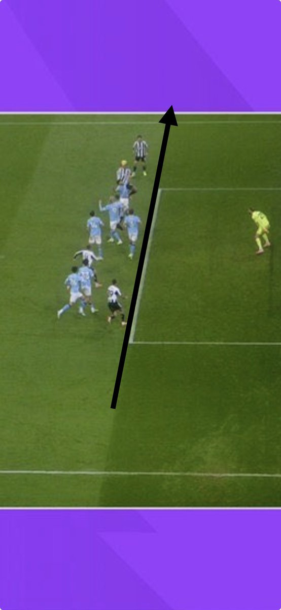 HavingItBrad's tweet photo. #NEWMCI blatant offside https://t.co/WSCEvbjzrq