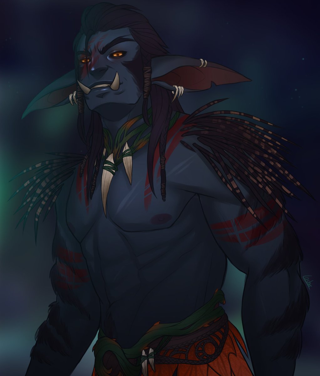 And a another Handsomenir- com <3

#worldofwarcraft #Midnight #haranir #commissionart