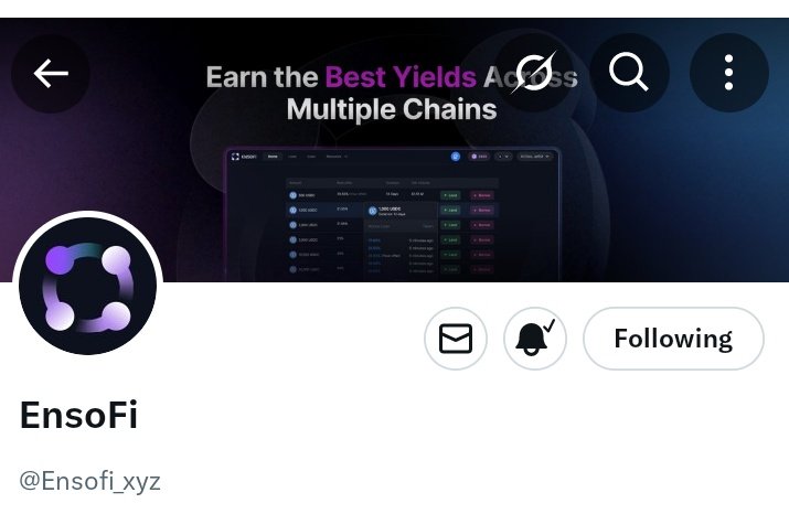 hornycrypton1's tweet image. Most protocols chase attention. EnsoFi quietly rebuilt the part of DeFi that was fundamentally broken.

@Ensofi_xyz is proving that the future of on-chain finance isn’t about bigger APYs it’s about smarter, cross-chain capital.

The breakthrough is simple:

1. Unified Liquidity…