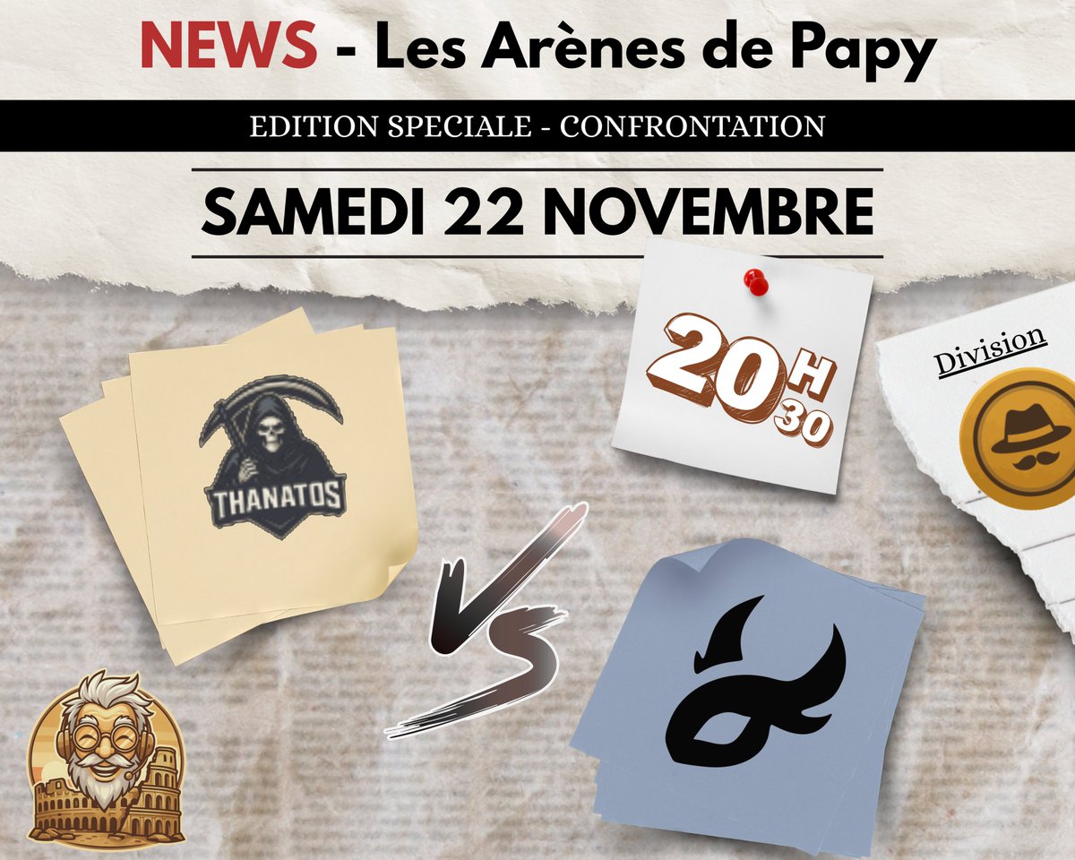 PapyChallenges's tweet image. MatchDay

Thanatos VS Nysux, division Tontons Fraggers !

Let&apos;s go dès maintenant sur Twitch !
twitch.tv/papychallenges

#arenes #twitch #papy #tonton #versus #valorant