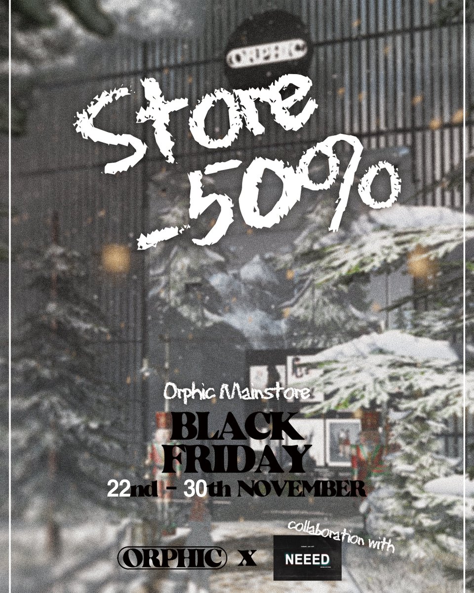 NEEEDPudding's tweet image. 50% off Black Friday
Orphic &amp;amp; Need Collaboration
You can find my products at Orphic and Neeed store
After purchase, you will get 50% refund

‣ Neeed Tax - maps.secondlife.com/secondlife/Sta…
‣ Orphic Taxi - maps.secondlife.com/secondlife/Lov…