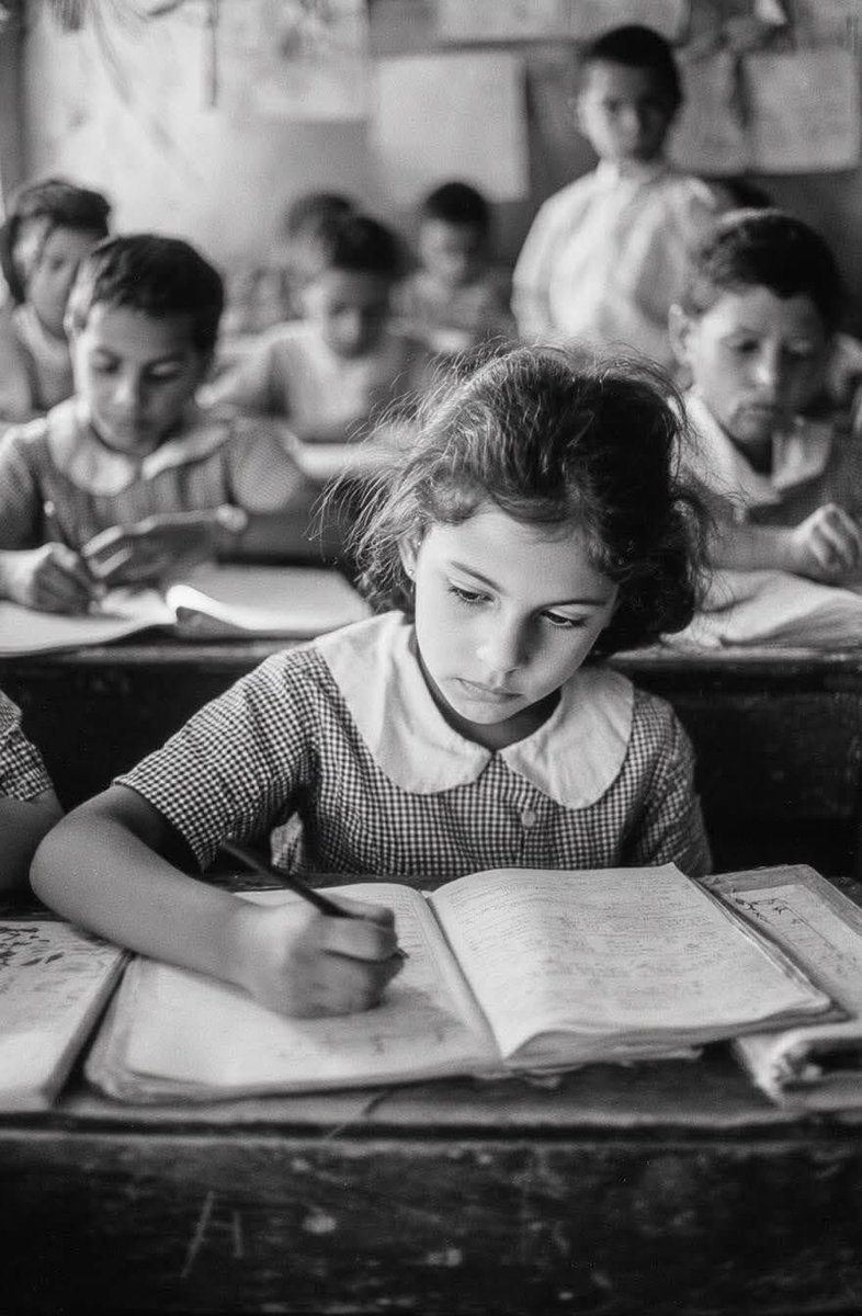 yvan_theriault's tweet image. Une enseignante demande à ses élèves de citer les 7 merveilles du monde.

Les réponses fusent : pyramides d’Égypte, Taj Mahal, Grand Canyon, Muraille de Chine…

Mais une élève reste silencieuse.

— Tu as besoin d’aide ? lui demande l’enseignante.

La jeune fille hoche la tête et…