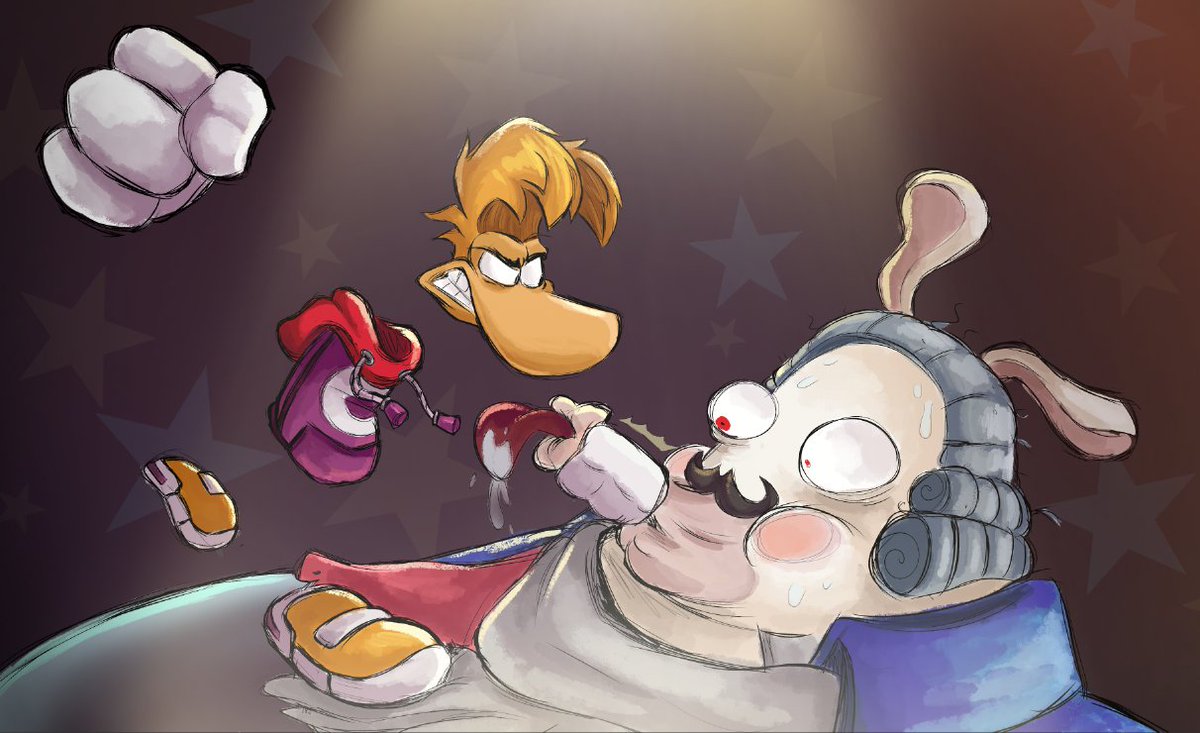 <a href="/ItzalDrake_/">ItzalDrake</a> 's sketch of Rayman takin' care of that no good Phantom is finally real