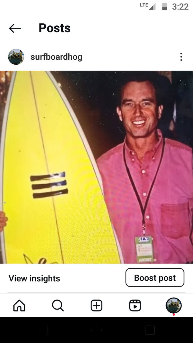 AxeMan4's tweet photo. Robert F Kennedy Jr with his signature falcon Evolutionsurf surfboards https://t.co/M8Lm1R9iHp