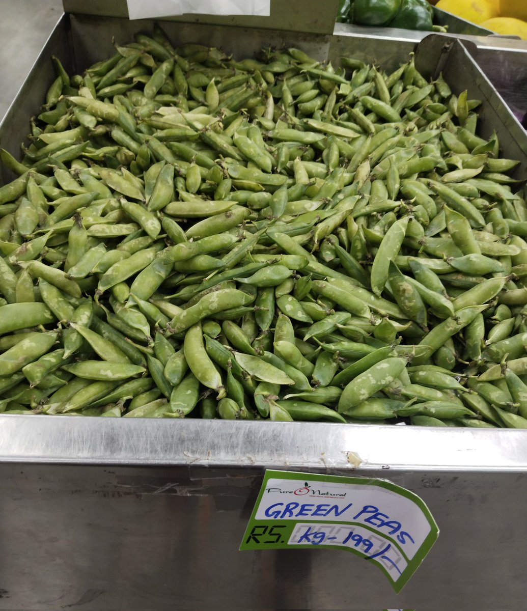 krchoudhary0789's tweet image. हमारे यहां मटर अभी 199 Rs किलो है

और आपके वहां......??