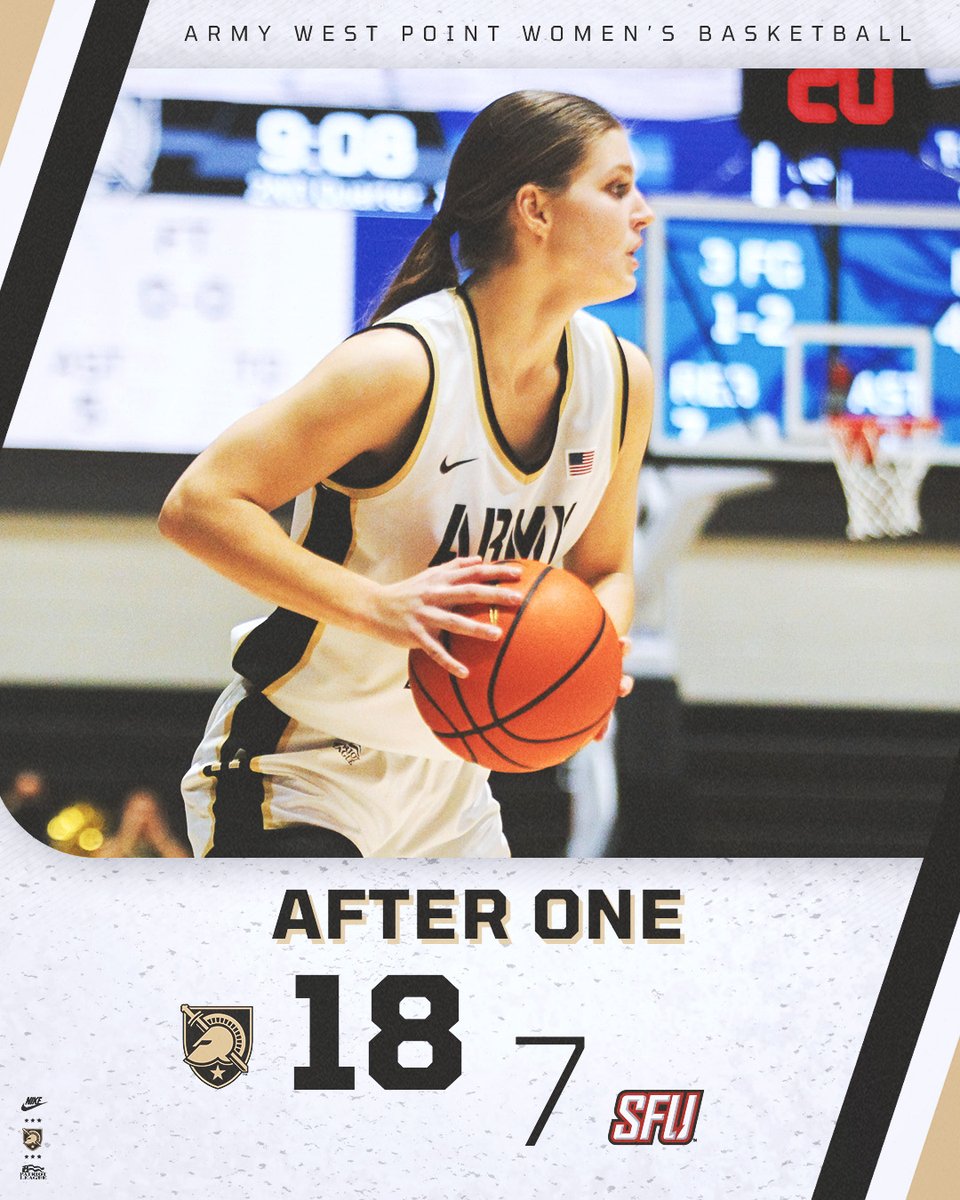 ArmyWP_WBB's tweet image. Off and running early! 

#GoArmy | #SetTheTone
