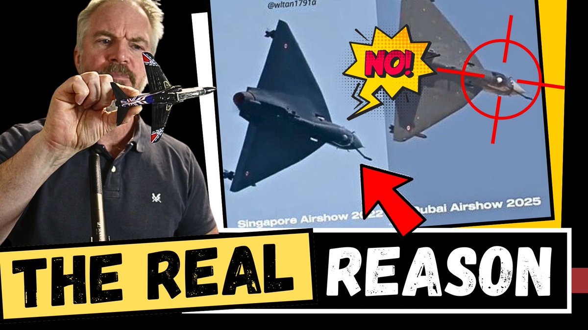 timdavies_uk's tweet image. The Deadly Mistake Behind the Dubai Jet Crash – No One’s Saying This…

* OK, I got this a little bit wrong initially.

LINK BELOW 👇👇👇