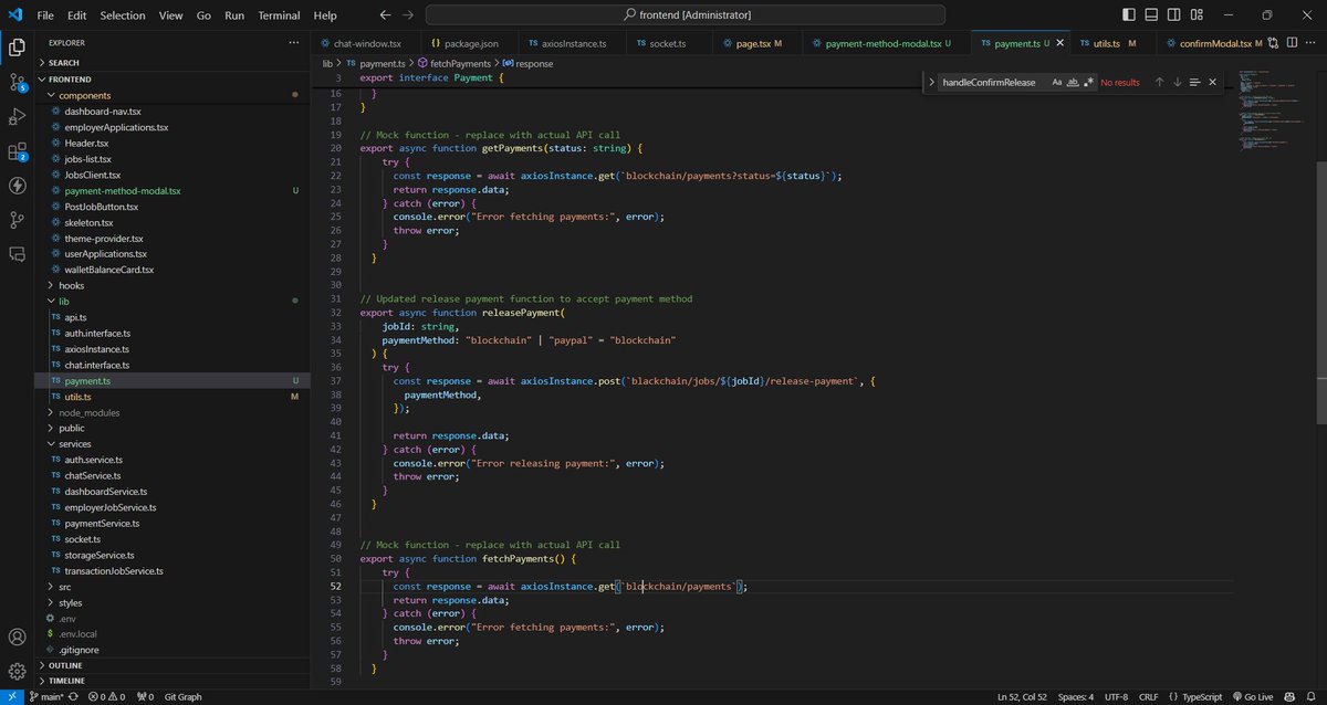 _a_m_i_t_1's tweet image. Day 496 of #500DaysOfCode

Integrating and debugging the payment gateway in web3 freelance platform.
#web3 #paymentgateway