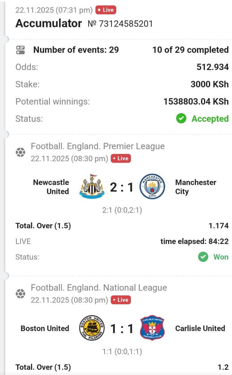 Nexodd01's tweet photo. FANSPORT 🌟 
Did You Place The Over 1.5 Slip ♥️♥️♥️🔥🔥✅️✅️
Congrats Coming Soon 

10/29 Innit 🌟🌟✅️
Reg &amp; Deposit 🔽 
https://t.co/7aRiYKN4Uw

Promo Code ➡️ KINGPIN https://t.co/hK6D17kxM2