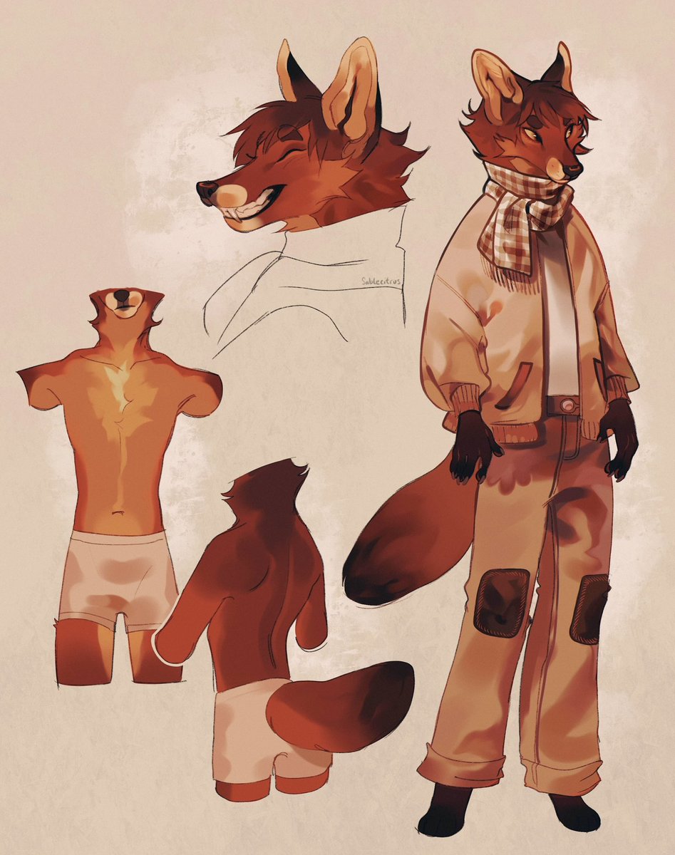 sablecitrus's tweet image. This was going to be an adoptable, but I’ve decided not to sell him