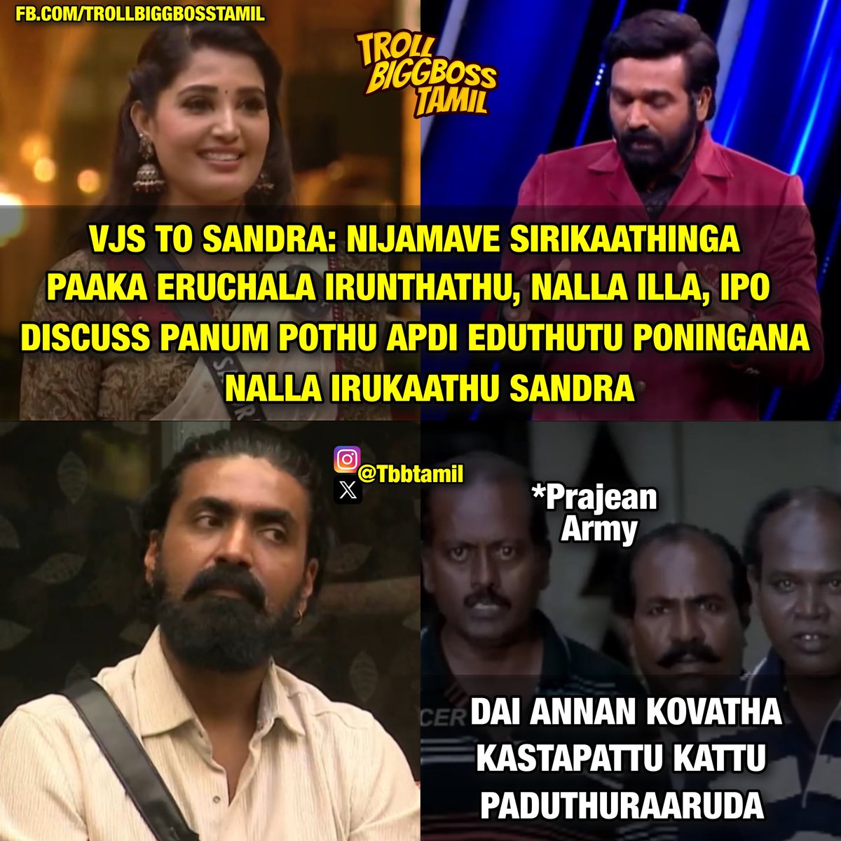 Troll Bigg Boss Tamil tweet media