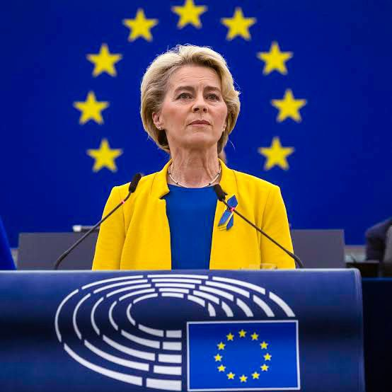 runews's tweet image. Ursula REJECTS Trump’s Ukraine peace plan.