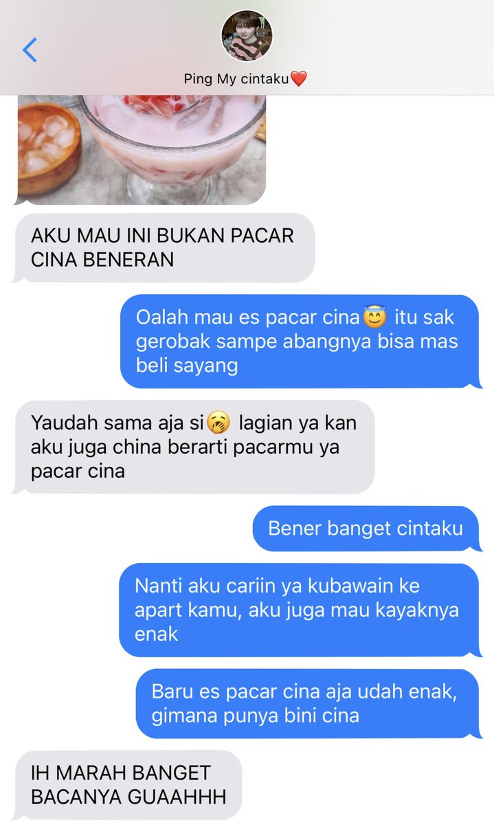 khemzira's tweet image. 3. Kalo chatan sama pacar2nya