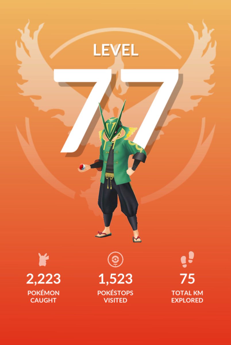 ChazBrowder's tweet image. #level77 #pokemongo @PokemonGoApp #Ambassadorprogram