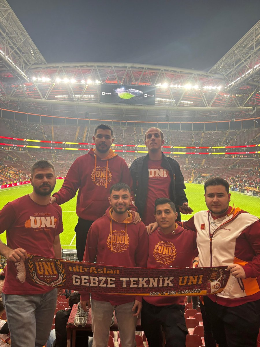 22.11.2025 | Galatasaray - Gençlerbirliği 

Haftaya da Kadıköy’de:)

#ultrAslanUNI #uAUNIGebzeTek