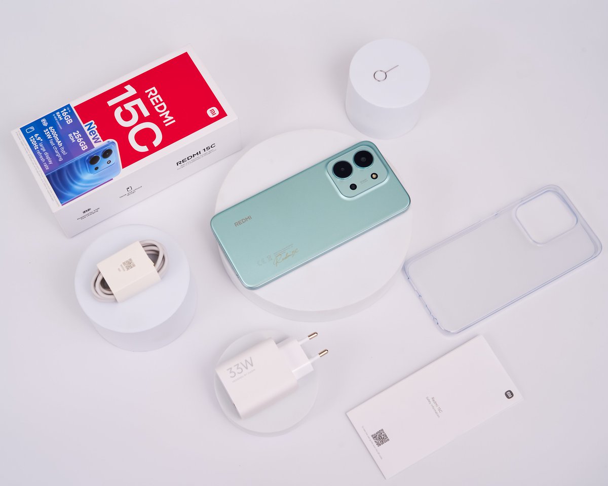 XiaomiNigeria's tweet image. FAQ: What comes in the pack? The picture says it all! 🔥

Get the #REDMI15C for just N130,900 at any Xiaomi authorized store near you! 🛒

#REDMI15C #BeyondSightBeyondNight