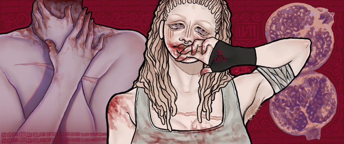 loudintrovert_2's tweet image. OC art from awhile ago! :D (Mehkai) #ocart