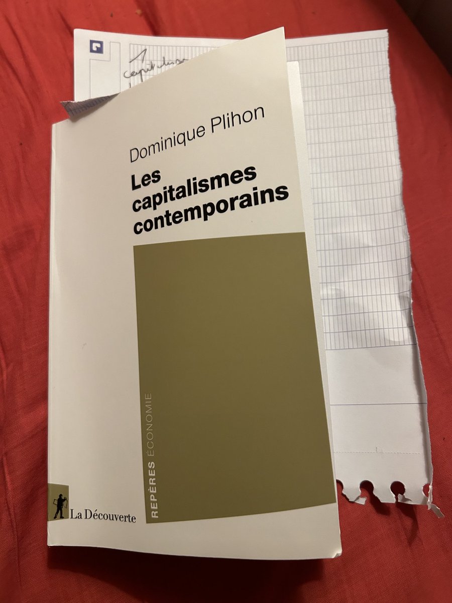 GloriaCasa77's tweet image. Le livre de Dominique Plihon ⁦@DomPlihon⁩ sur « Les capitalismes contemporains » est un #synthèse efficace et remarquable de notre nouvelle modèle productif contemporain / j’en conseille fortement la lecture ⁦@ladecouverte_⁩