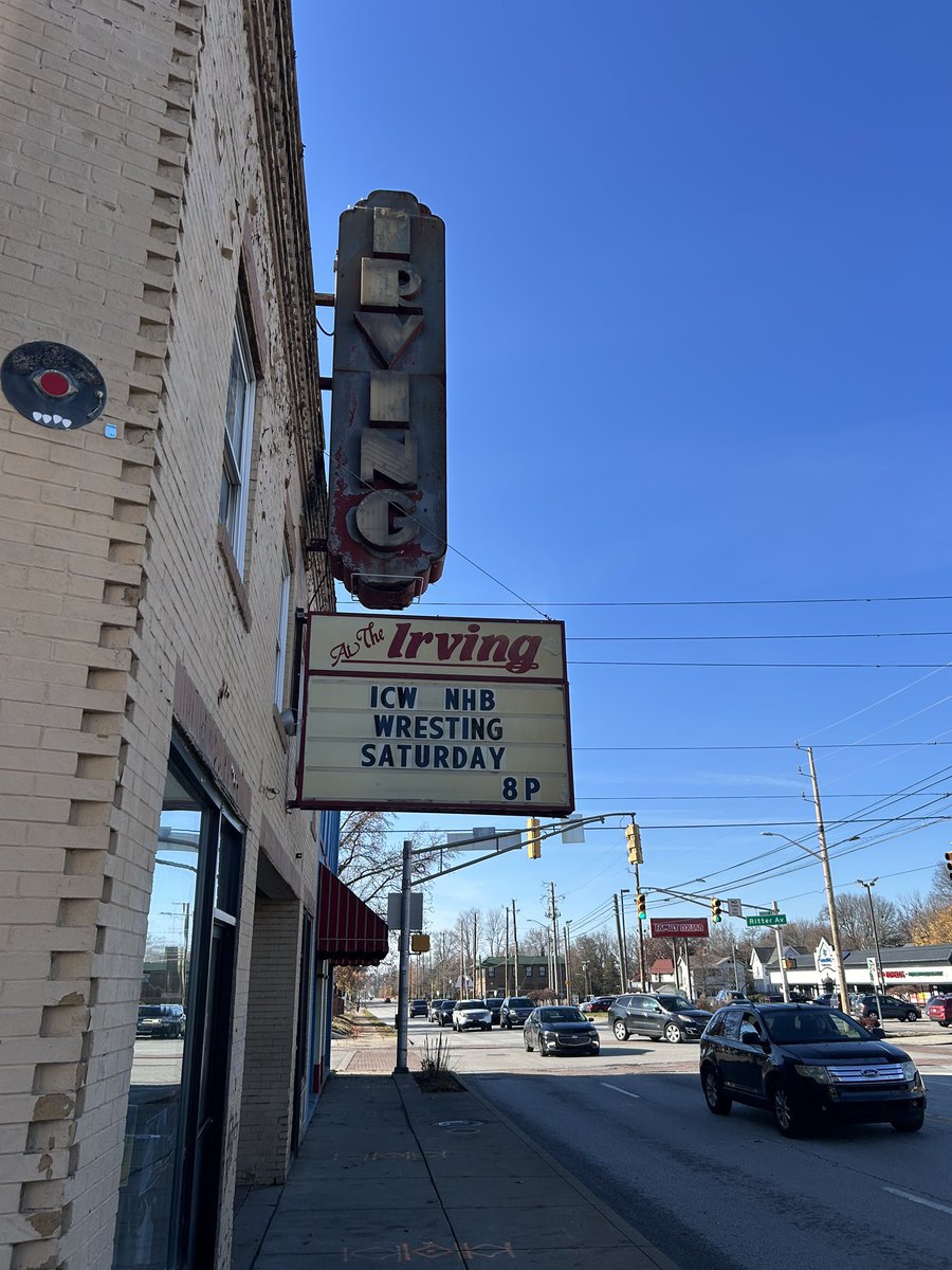 NHBTheChains's tweet photo. #NHB88 INDIANAPOLIS 📍 

TONIGHT!!! 

READ THE MARQUEE! 

JWM (c) vs PATRICKS 
LUDARK vs REDACTED
METRO vs DEMANTO 
HOODFOOT vs BENTLEY 
AKIRA vs ERIC RYAN 
PILLARS vs JAY/WILLIAMS 
PLUS MORE BIG SURPRISES! 

THE CHAINS ⛓️‍💥 RETURN 
to INDIANAPOLIS IN!! 

#NHB88⛓️‍💥 

LIVE!! THIS SATURDAY NOVEMBER 22nd - IRVING THEATER - INDIANAPOLIS IN - 7PM 🚪 8PM 🛎️ 

FULL BAR 🥤 

TICKETS WILL BE 
AVAILABLE AT THE DOOR! 

BUY TICKETS NOW - 
https://t.co/rhGbZn4moB 

Watch LIVE only on IWTV!