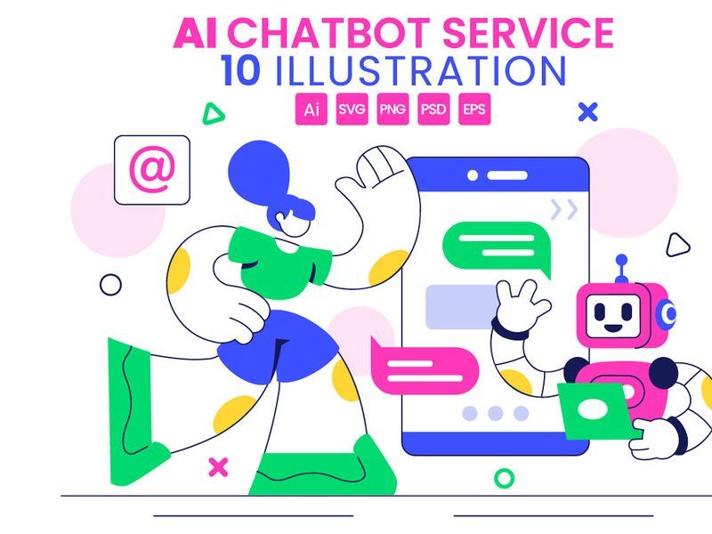 CoEpic's tweet image. Win the day! Get 10 AI Chatbot by denayuneep on epicpxls.com/items/10-ai-ch… #ai #chatbot #service