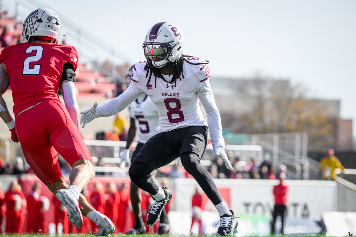 SIU_Football's tweet image. One more half before the regular season wraps. 📸

#Salukis | #BuiltFor
