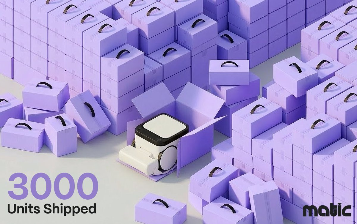 maticrobots's tweet image. 2,000 -&amp;gt; 3,000 Matics: 11 weeks

Parts delays, double shifts, and nonstop grind from the Matic team; and we aren&apos;t lifting our foot off the pedal 🚀